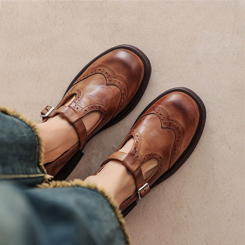 Women's Mary Janes Leather