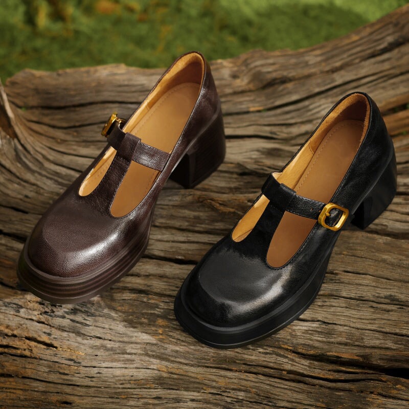 Women's Mary Janes Leather