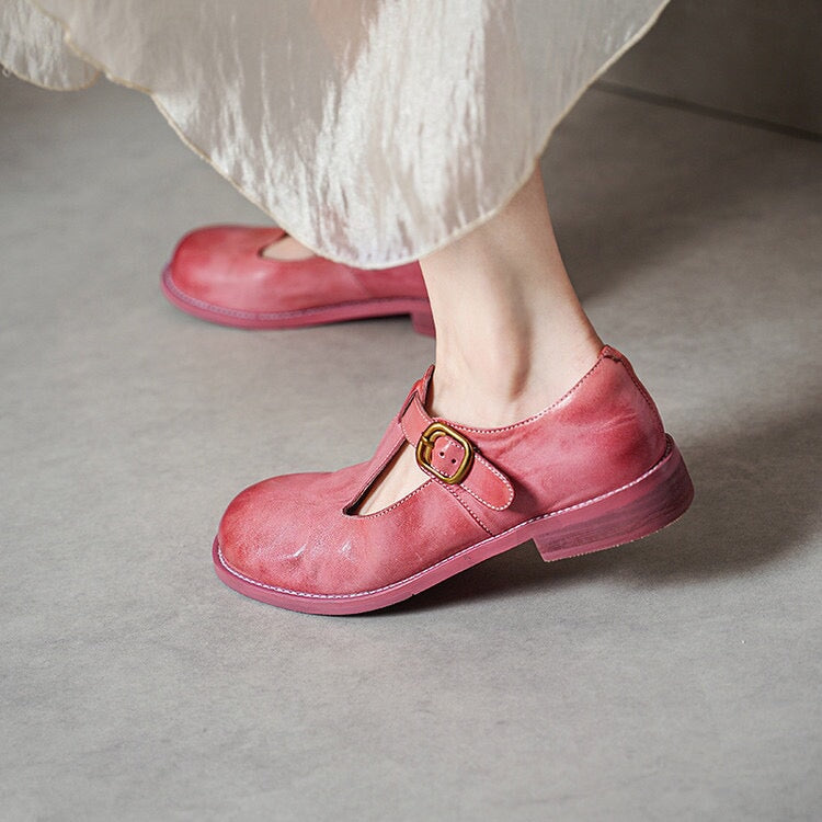 Women's Mary Janes Leather