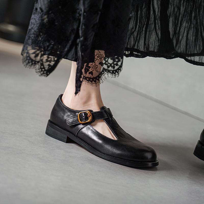 Women's Mary Janes Leather
