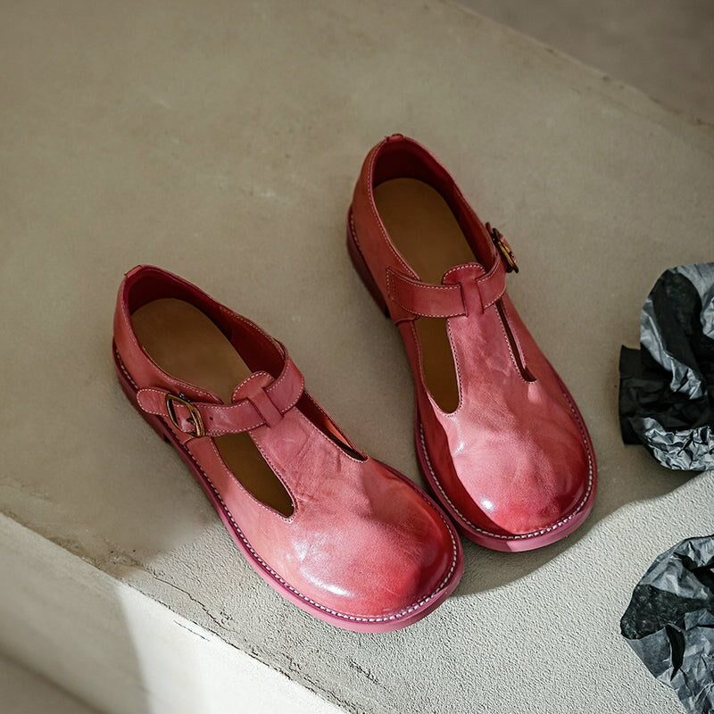 Women's Mary Janes Leather
