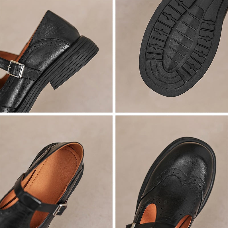Women's Mary Janes Leather