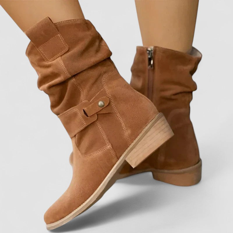 Women's Dress Suede orthopedic support
