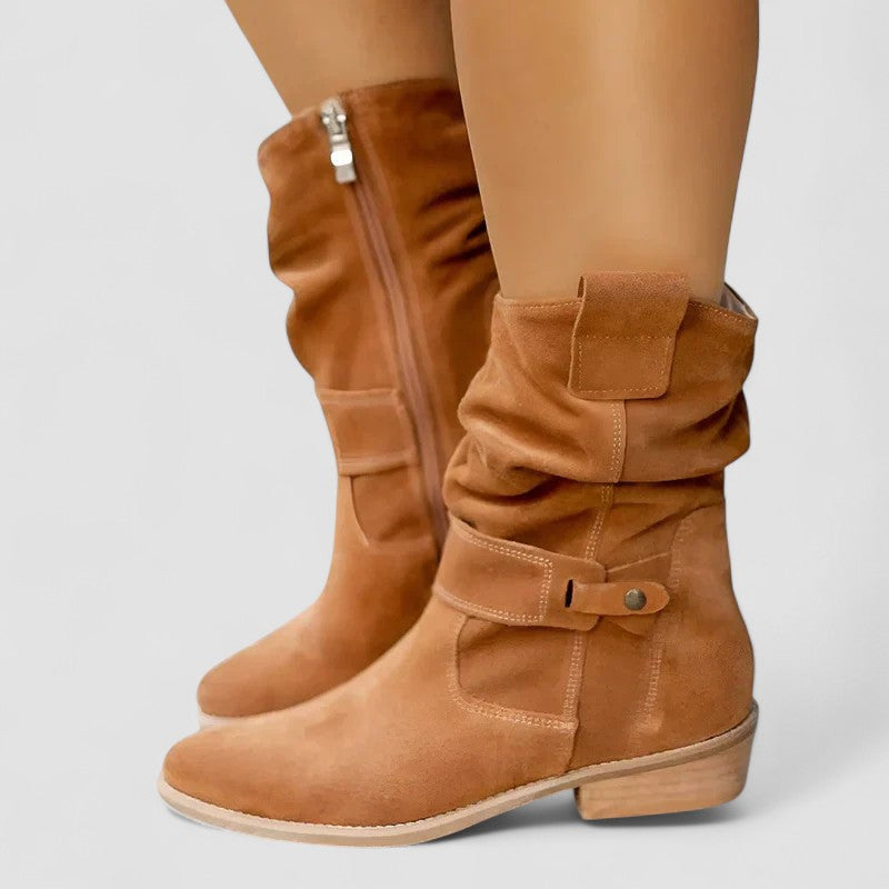 Women's Dress Suede orthopedic support