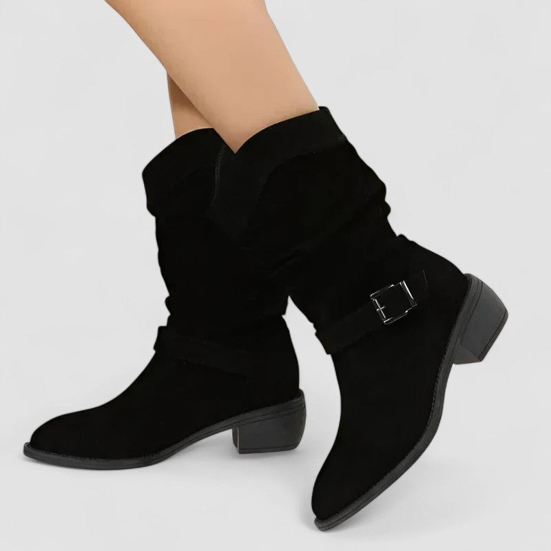 Women's Dress Suede orthopedic support