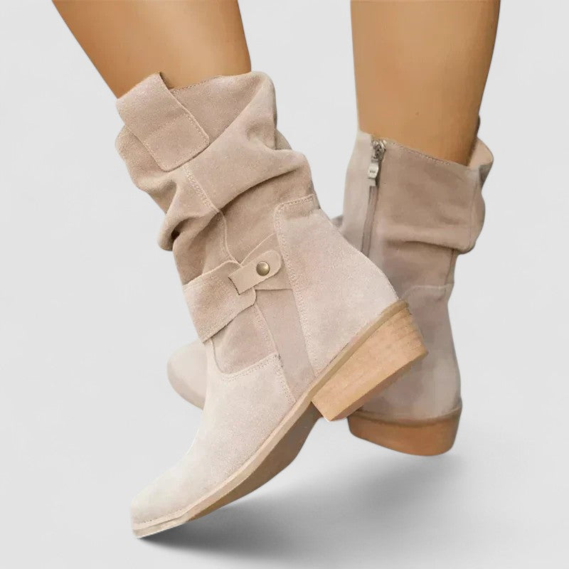 Women's Dress Suede orthopedic support