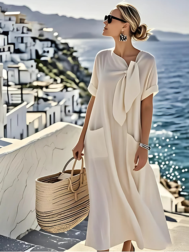 Women's Summer Dress side pockets