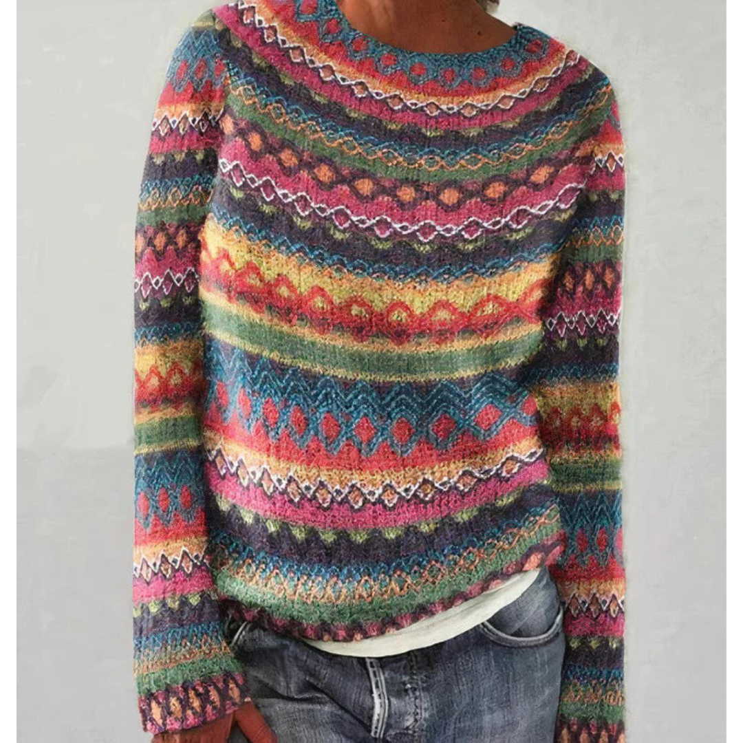 Women's Knit Sweater Soft Texture Elegant Cut