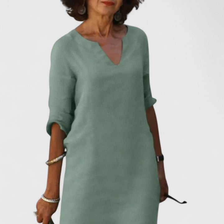 Women's Dress V-neck