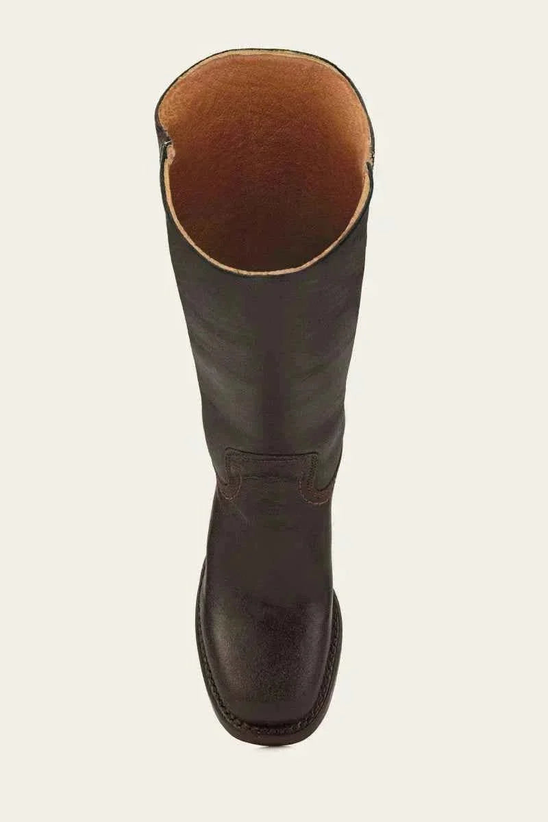 Women's Western Ankle Boots Block Heel Decorative Stitching